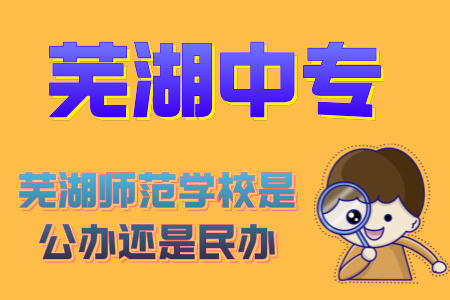 芜湖师范学校是公办还是民办